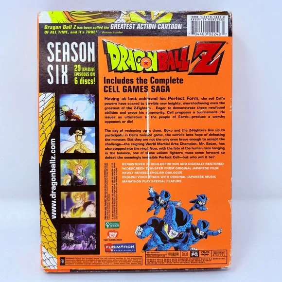 Dragon Ball Z Season Six DVD - Picture 2 of 6